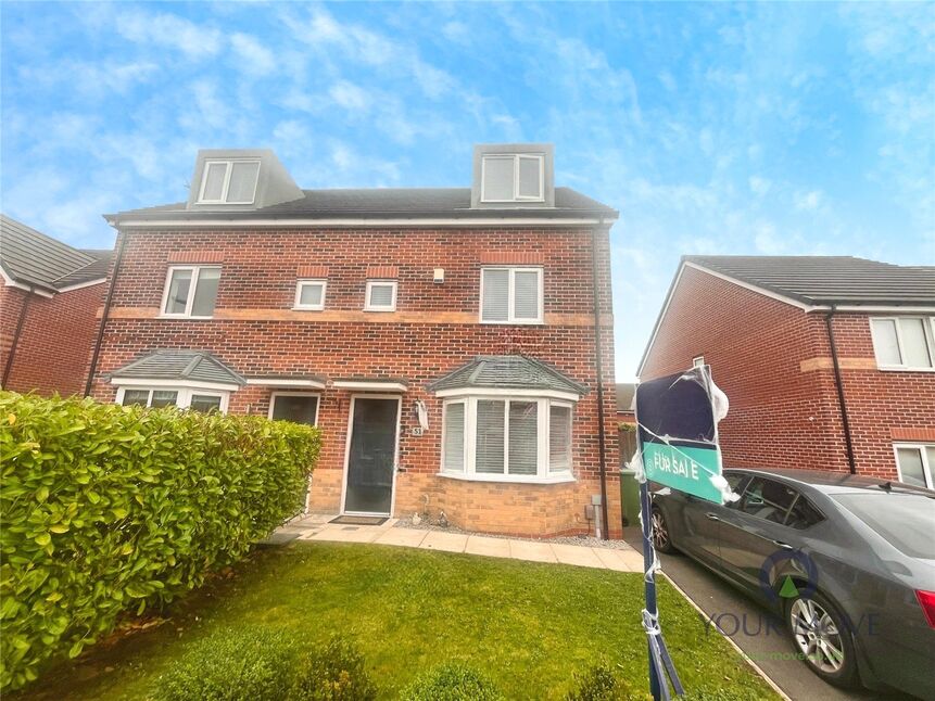 Main image of 3 bedroom Semi Detached House for sale, Rowan Tree Road, Oldham, Greater Manchester, OL8