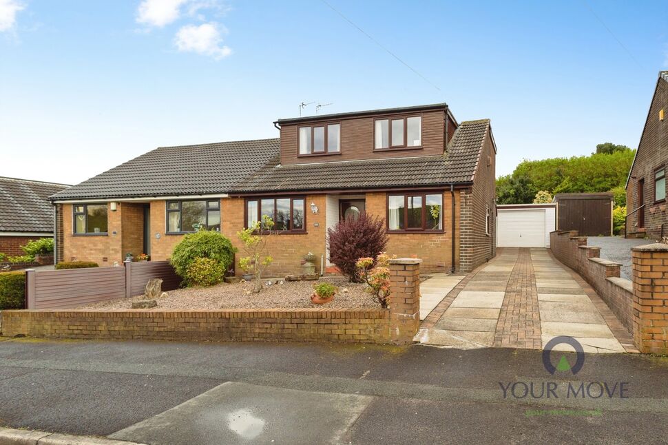 Main image of 4 bedroom Semi Detached Bungalow for sale, Trent Road, High Crompton, Greater Manchester, OL2