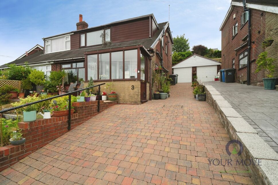 Main image of 4 bedroom Semi Detached Bungalow for sale, Claytons Close, Springhead, Greater Manchester, OL4