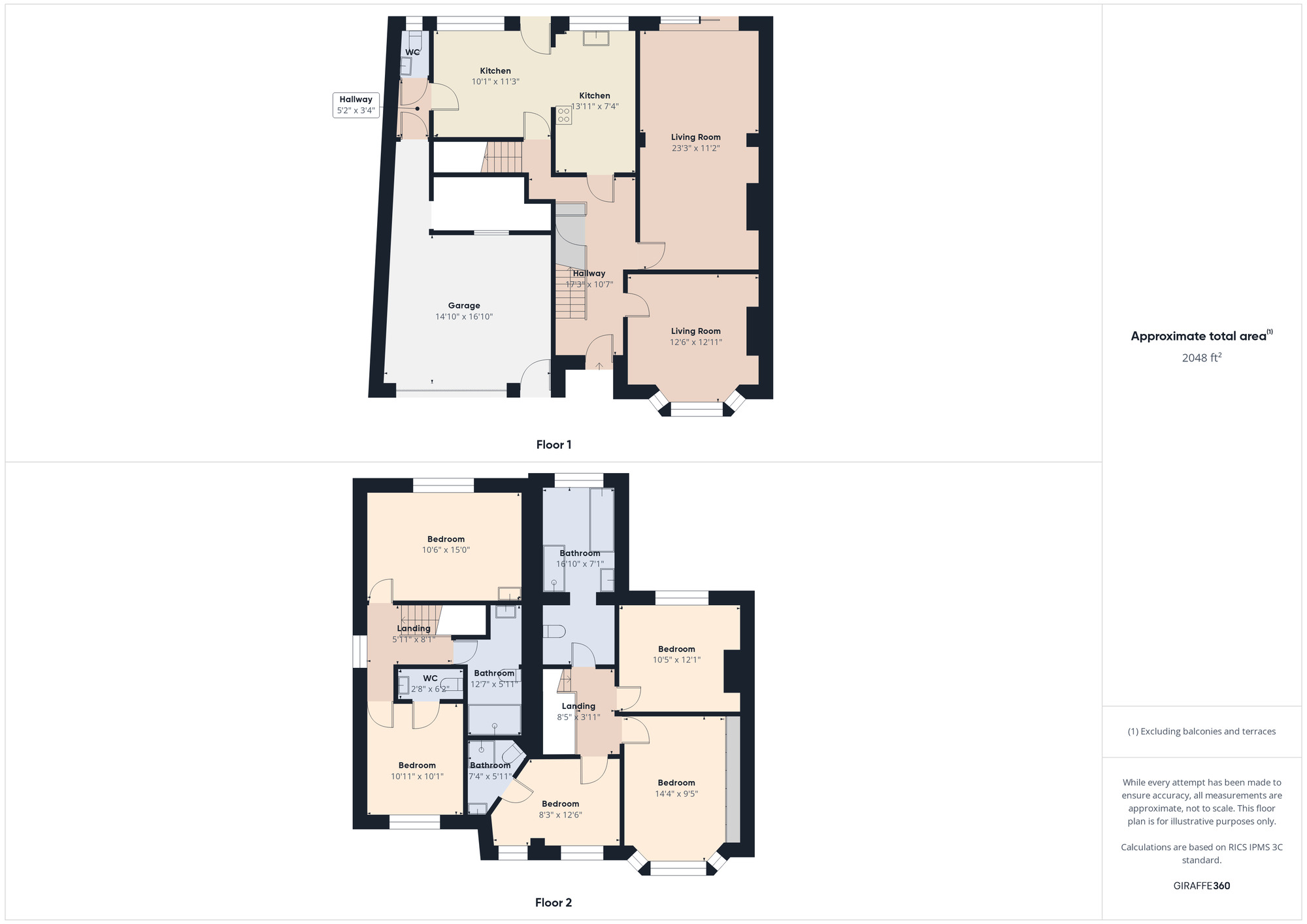 Floorplan of 5 bedroom Semi Detached House for sale, Baldwins Lane, Birmingham, West Midlands, B28