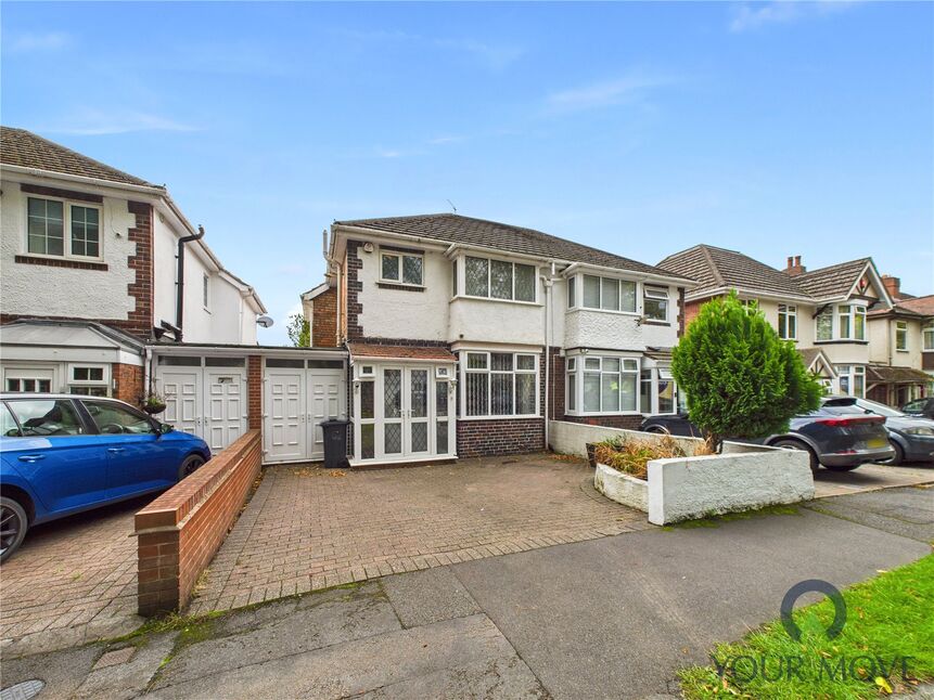 Main image of 3 bedroom Semi Detached House for sale, Smirrells Road, Birmingham, West Midlands, B28