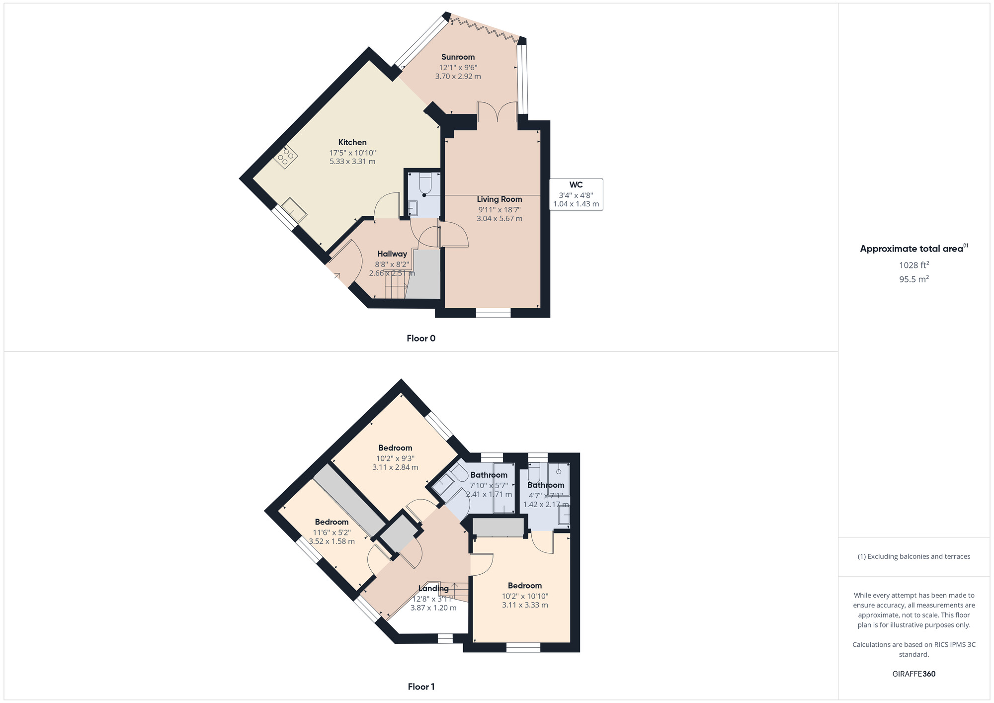 Floorplan of 3 bedroom Semi Detached House for sale, Ladys Hall Lane, Dickens Heath, West Midlands, B90