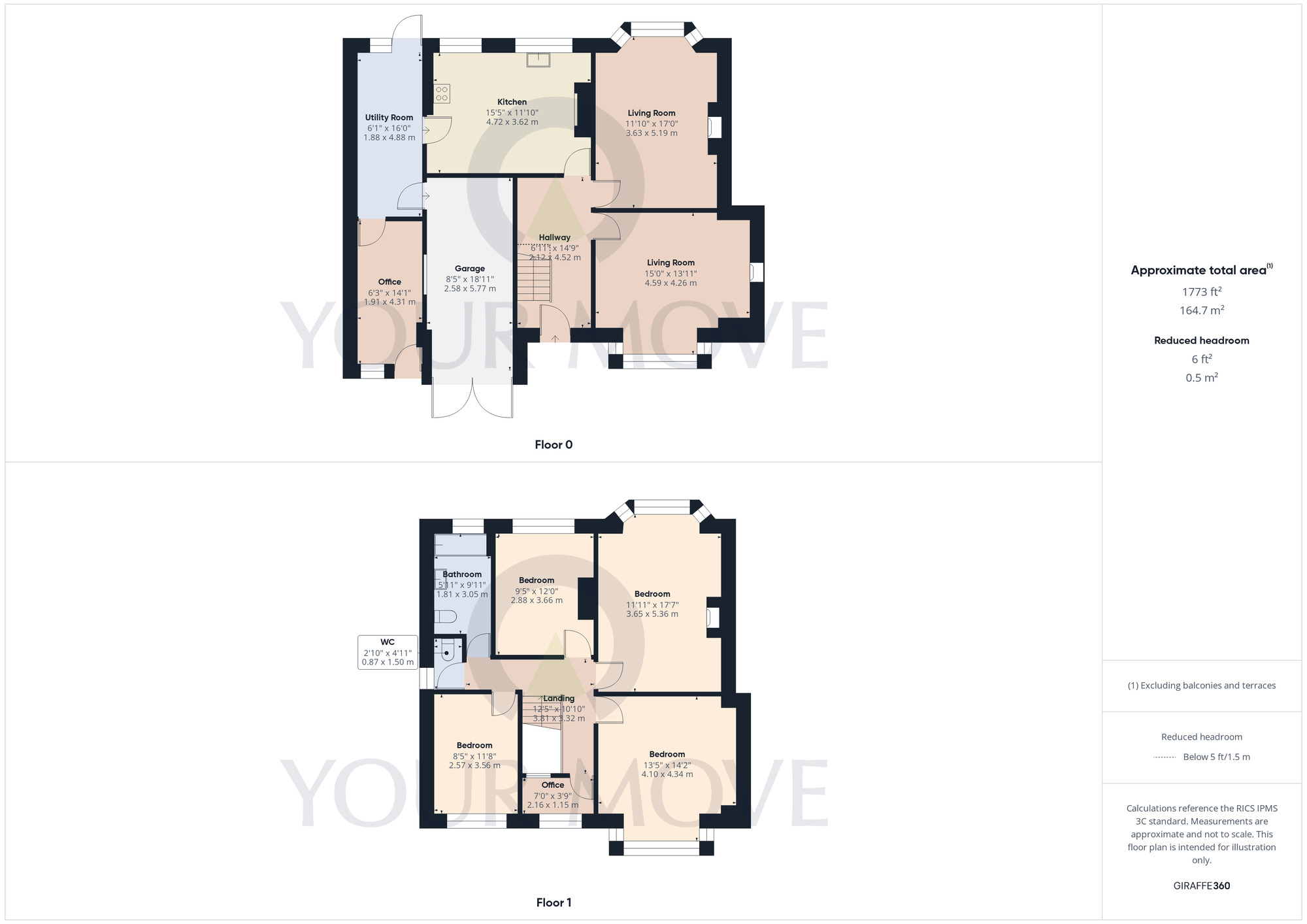 Floorplan of 4 bedroom Detached House for sale, Wheelers Lane, Birmingham, West Midlands, B13