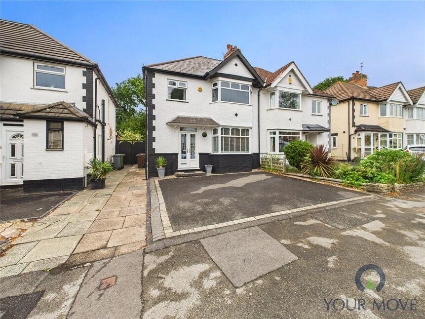 Main image of 3 bedroom Semi Detached House for sale, Sandy Hill Road, Shirley, West Midlands, B90