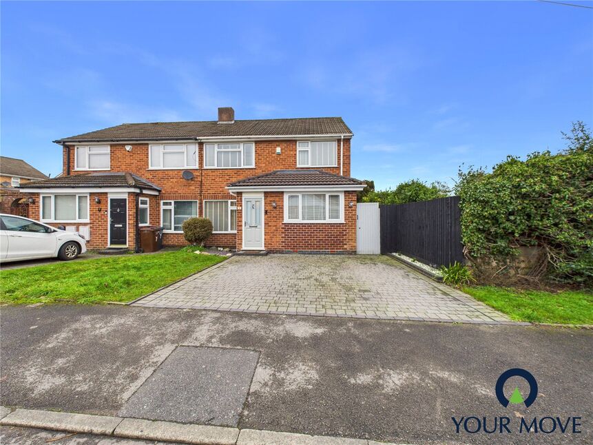 Main image of 3 bedroom Semi Detached House for sale, Moorlands Drive, Shirley, West Midlands, B90