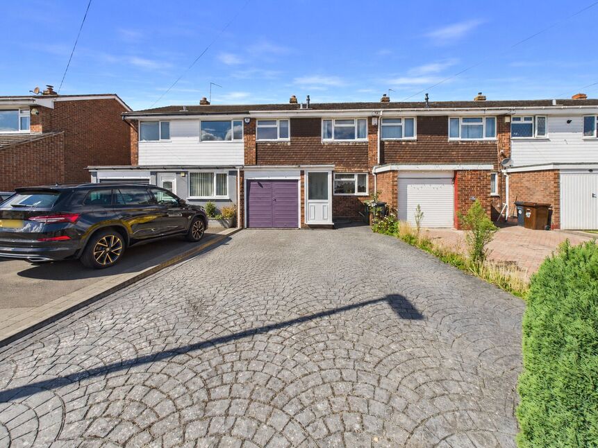 Main image of 3 bedroom Mid Terrace House for sale, Merecote Road, Solihull, West Midlands, B92