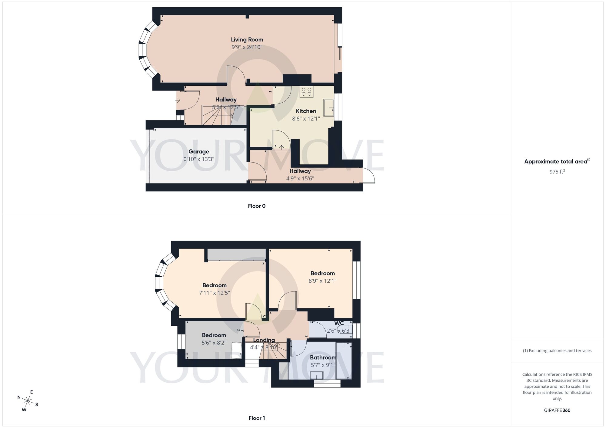 Floorplan of 3 bedroom Semi Detached House for sale, Jacey Road, Shirley, West Midlands, B90
