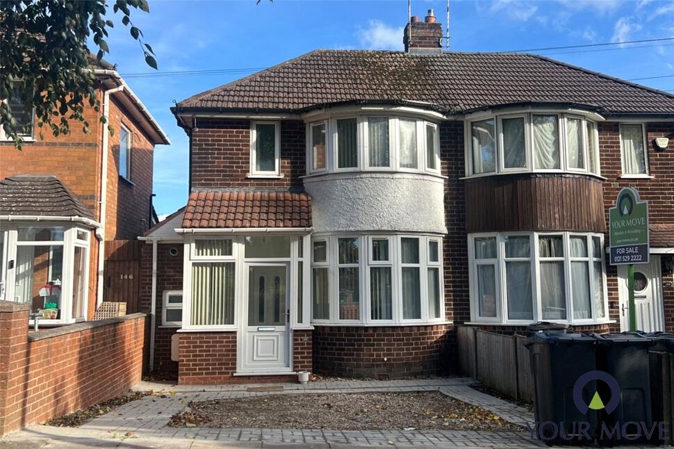 Main image of 3 bedroom Semi Detached House for sale, Clay Lane, Birmingham, West Midlands, B26