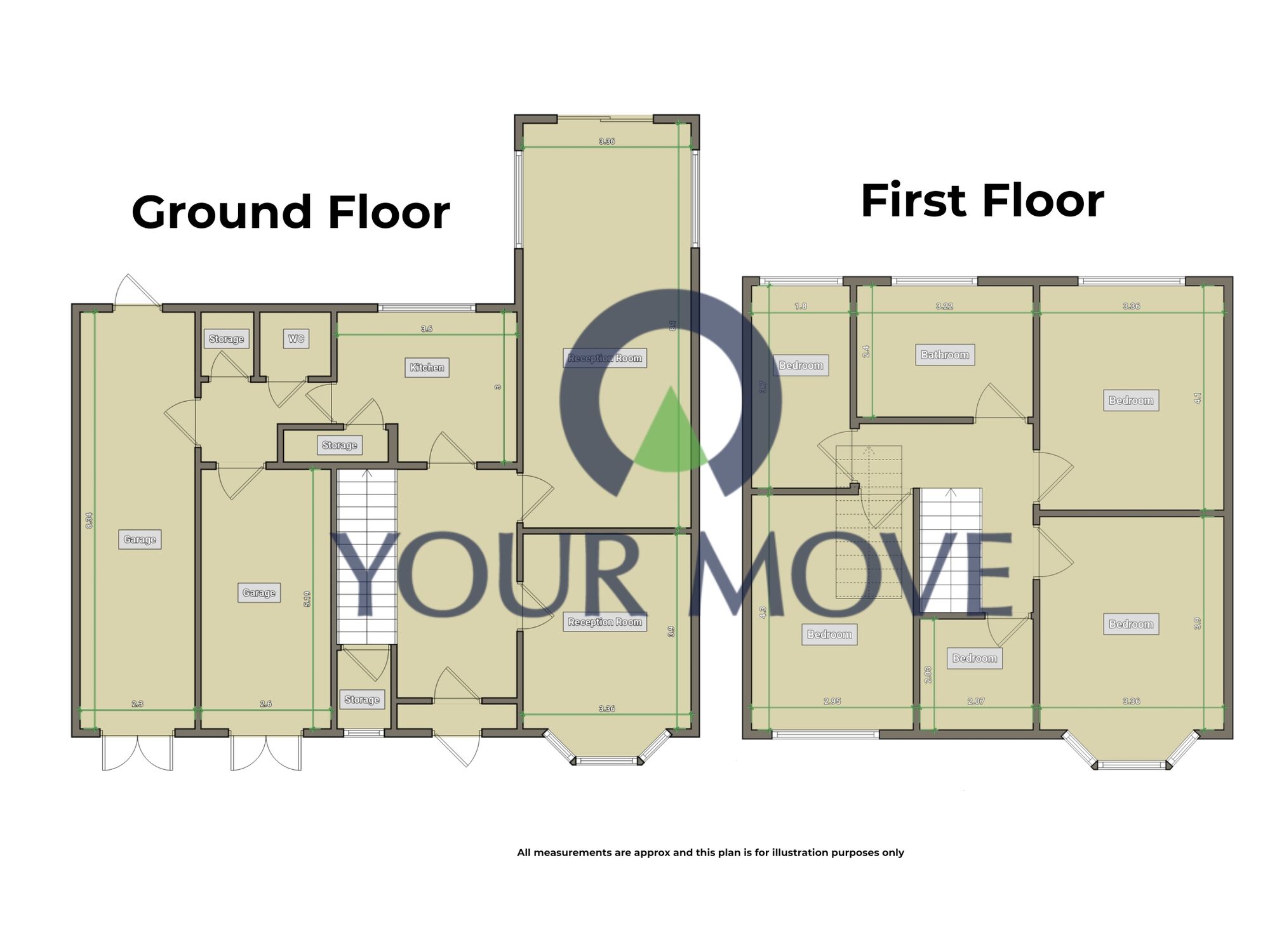 Floorplan of 5 bedroom Detached House for sale, Morjon Drive, Birmingham, West Midlands, B43