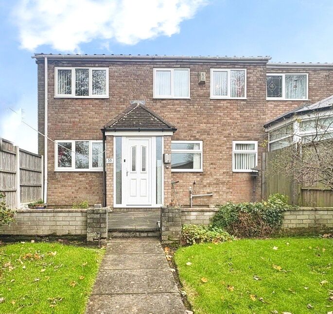 Main image of 4 bedroom End Terrace House for sale, Cornbrook, Skelmersdale, Lancashire, WN8