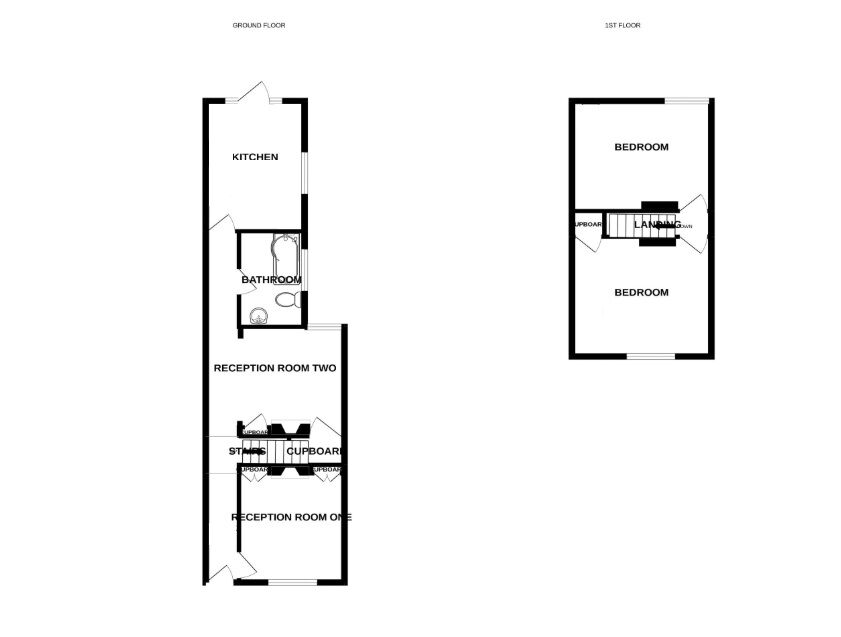 Floorplan of 2 bedroom Mid Terrace House for sale, Percy Road, Southsea, Hampshire, PO4