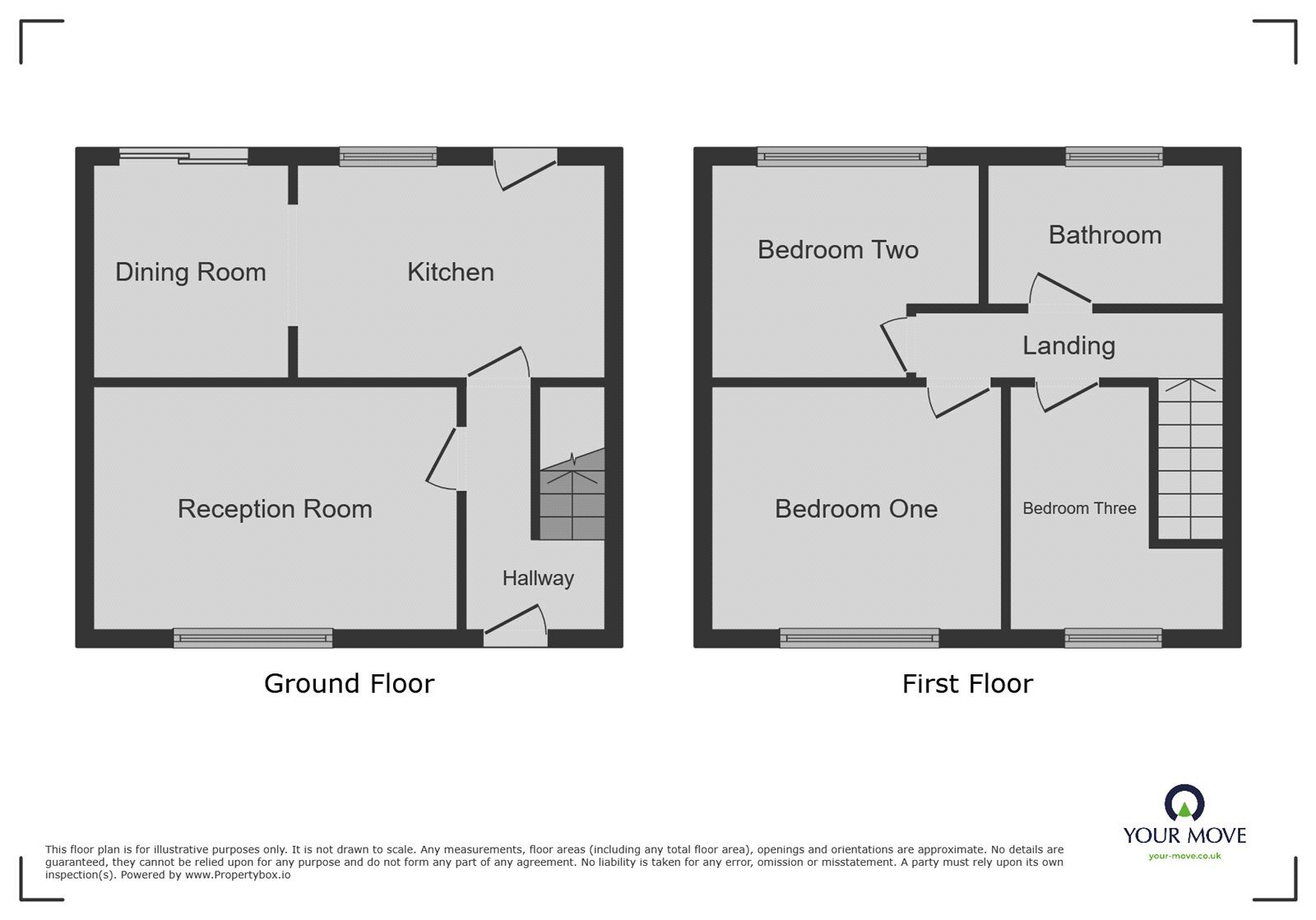 Floorplan of 3 bedroom Semi Detached House for sale, Beverston Road, Portsmouth, Hampshire, PO6