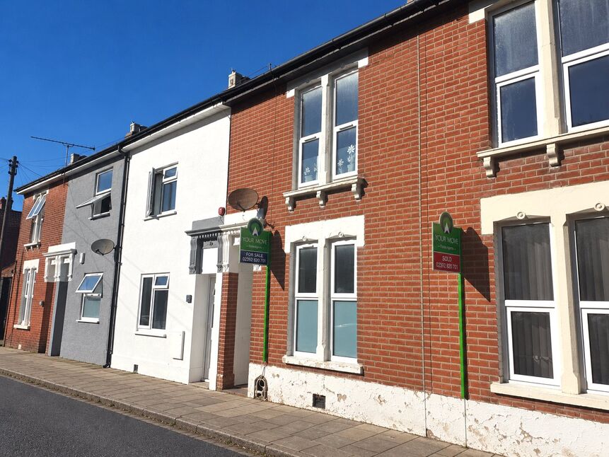 Main image of 3 bedroom Mid Terrace House for sale, Percy Road, Southsea, Hampshire, PO4