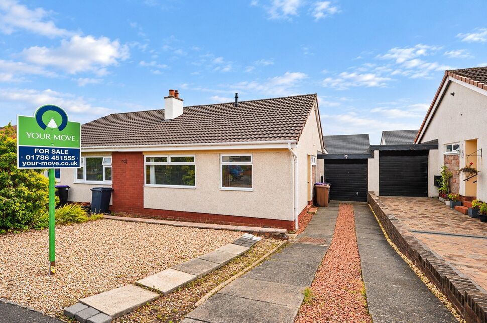 Main image of 3 bedroom Semi Detached Bungalow for sale, Quarry Knowe, Bannockburn, Stirlingshire, FK7