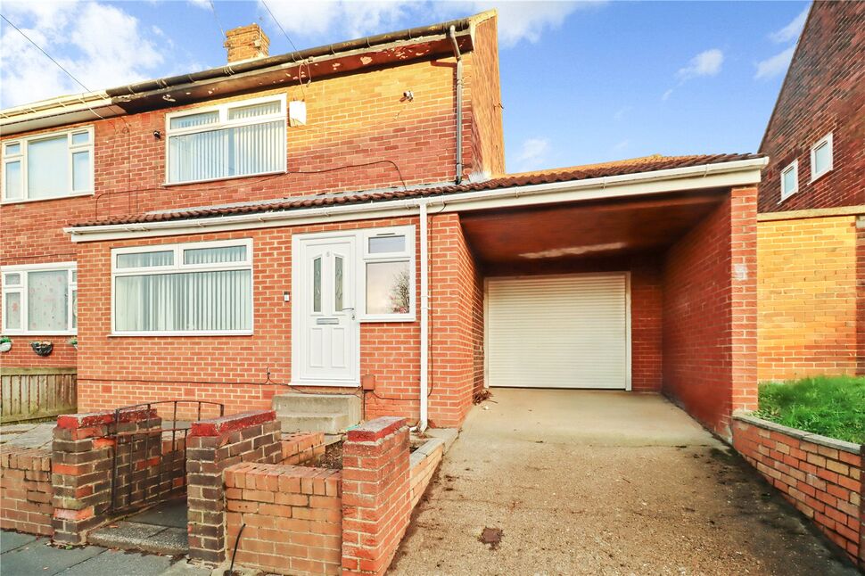 Main image of 2 bedroom Semi Detached House for sale, Tadcaster Road, Sunderland, Tyne and Wear, SR3