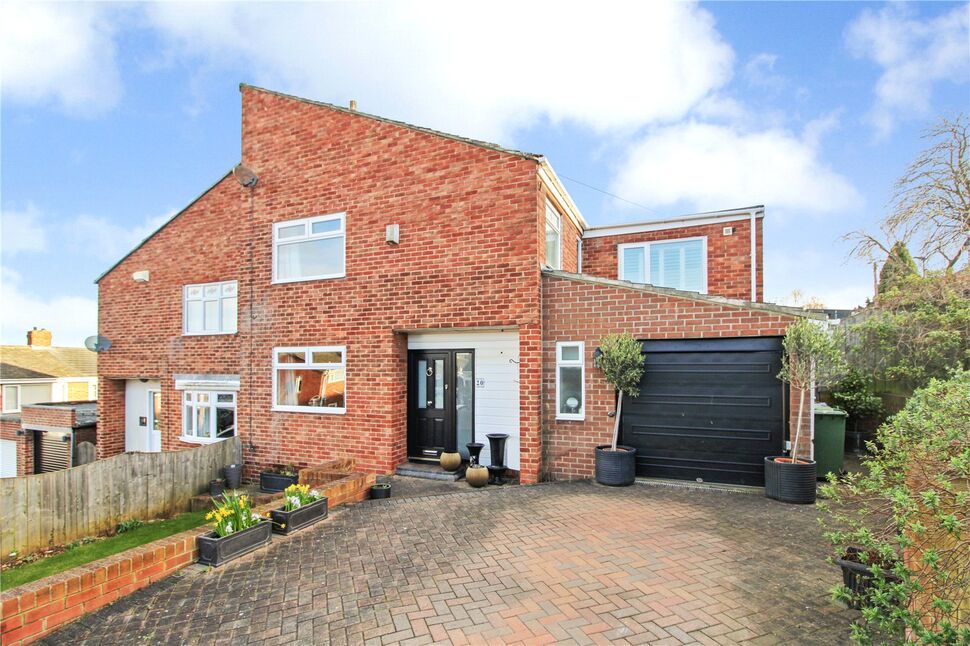 Main image of 3 bedroom Semi Detached House for sale, Hylton Walk, Sunderland, Tyne and Wear, SR4