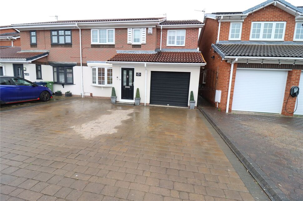 4 bedroom Semi Detached House for sale, Tollerton Drive, Sunderland