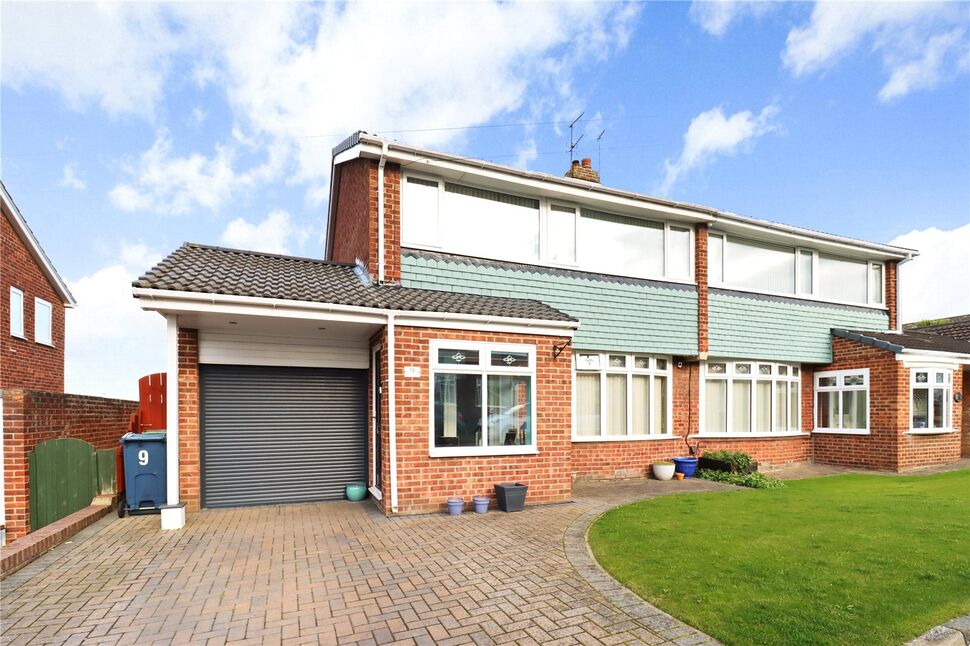 Main image of 3 bedroom Semi Detached House for sale, Parkstone Close, Sunderland, Tyne and Wear, SR4
