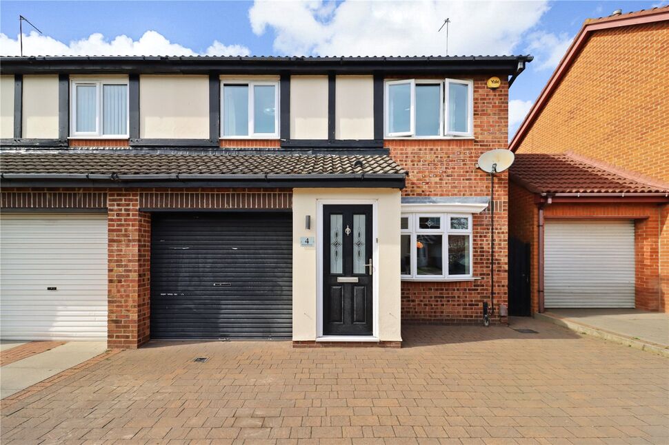 Main image of 3 bedroom Semi Detached House for sale, Berryfield Close, Sunderland, Tyne and Wear, SR3