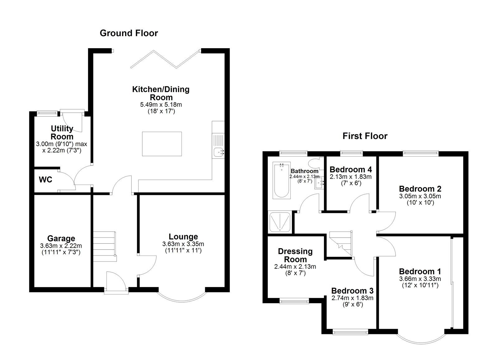 Floorplan of 4 bedroom Semi Detached House for sale, Shields Road, Sunderland, Tyne and Wear, SR6