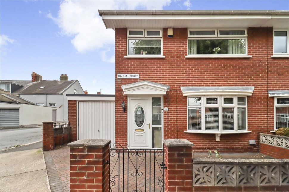 Main image of 3 bedroom Semi Detached House for sale, Dahlia Court, Sunderland, Tyne and Wear, SR4
