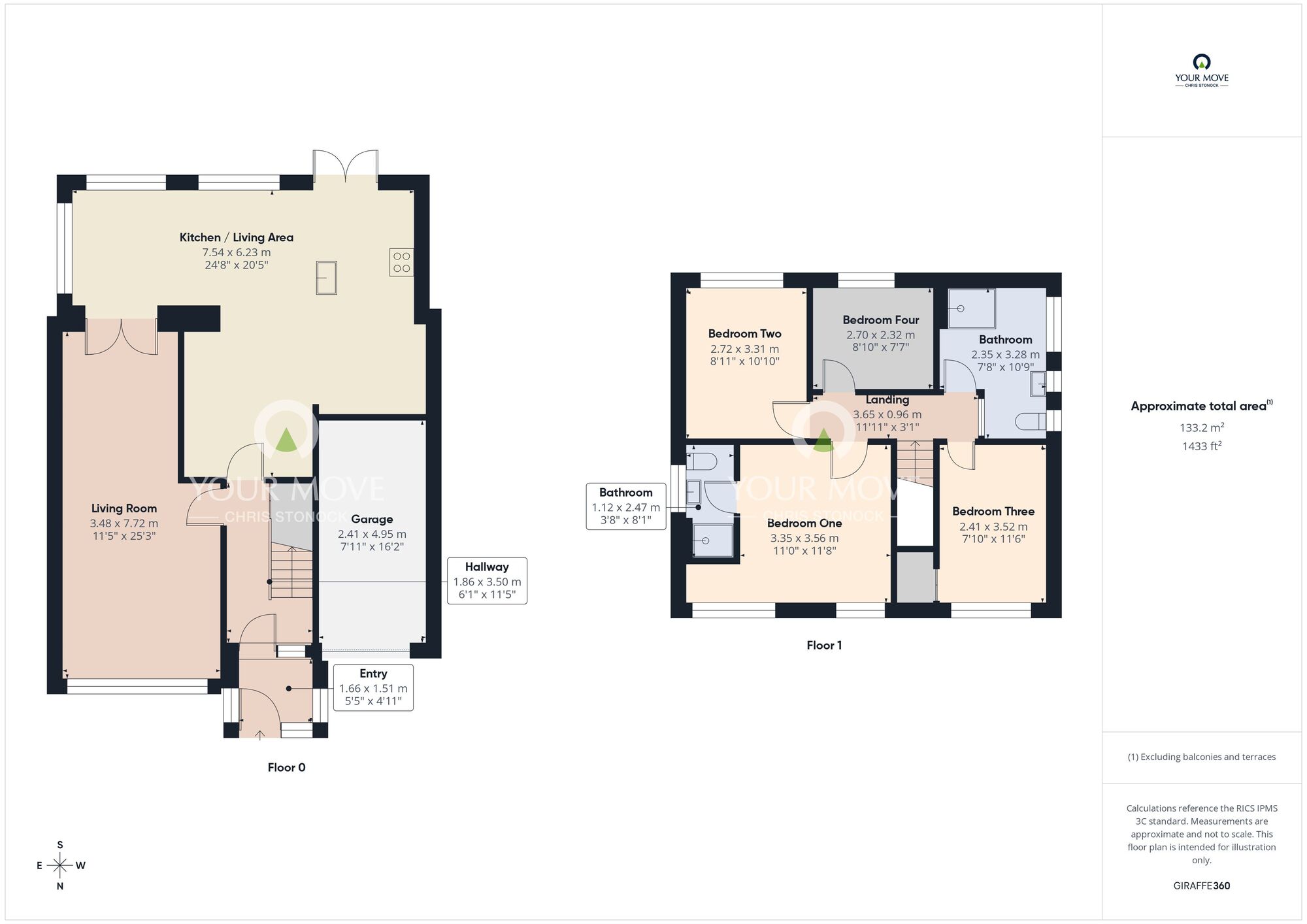 Floorplan of 4 bedroom Detached House for sale, Leechmere Road, Sunderland, Tyne and Wear, SR2