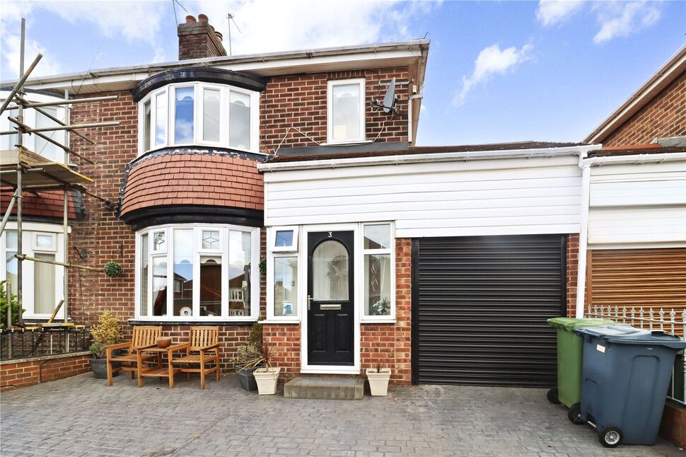 Main image of 3 bedroom Semi Detached House for sale, Faraday Grove, Sunderland, Tyne and Wear, SR4