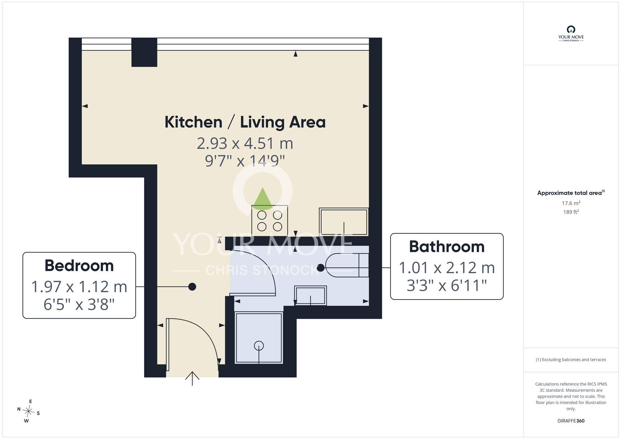 Floorplan of Property to rent, Borough Road, Sunderland, Tyne and Wear, SR1