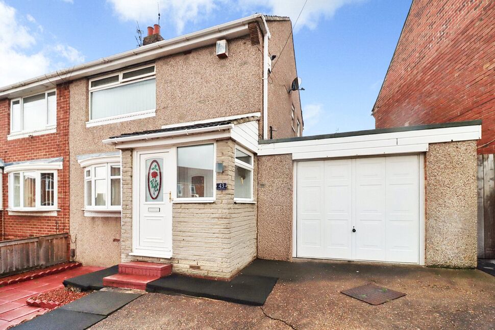 Main image of 2 bedroom Semi Detached House for sale, Ravenna Road, Sunderland, Tyne and Wear, SR5