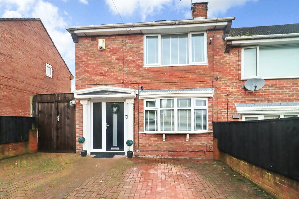 Main image of 2 bedroom Semi Detached House for sale, Gambia Square, Sunderland, Tyne and Wear, SR4