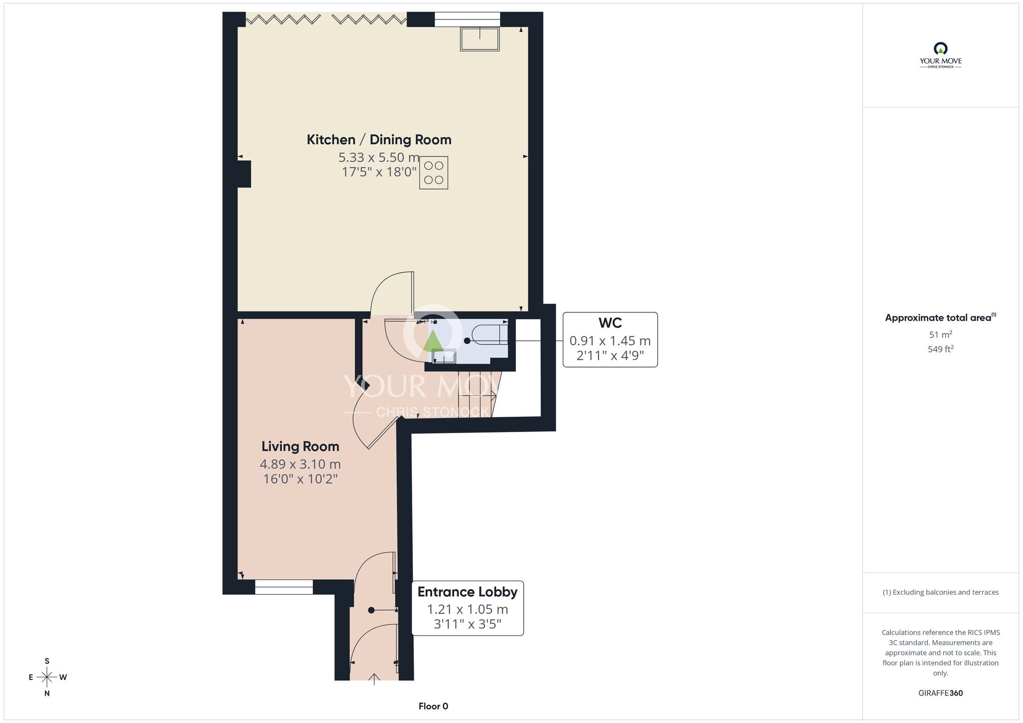 Floorplan of 3 bedroom Semi Detached House for sale, Woodham Drive, Sunderland, Tyne and Wear, SR2