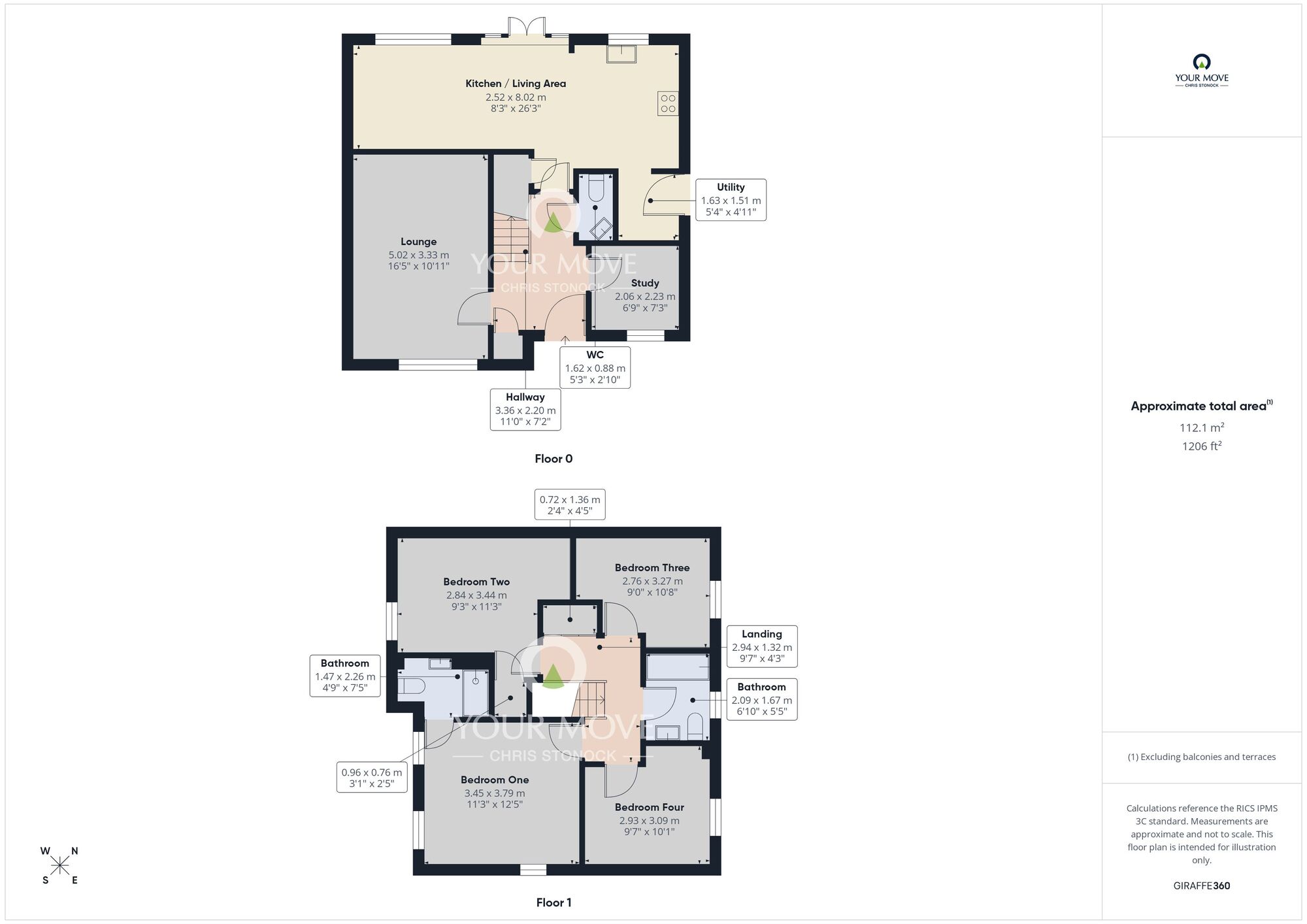 Floorplan of 4 bedroom Detached House for sale, Casterton Close, Sunderland, Tyne and Wear, SR3