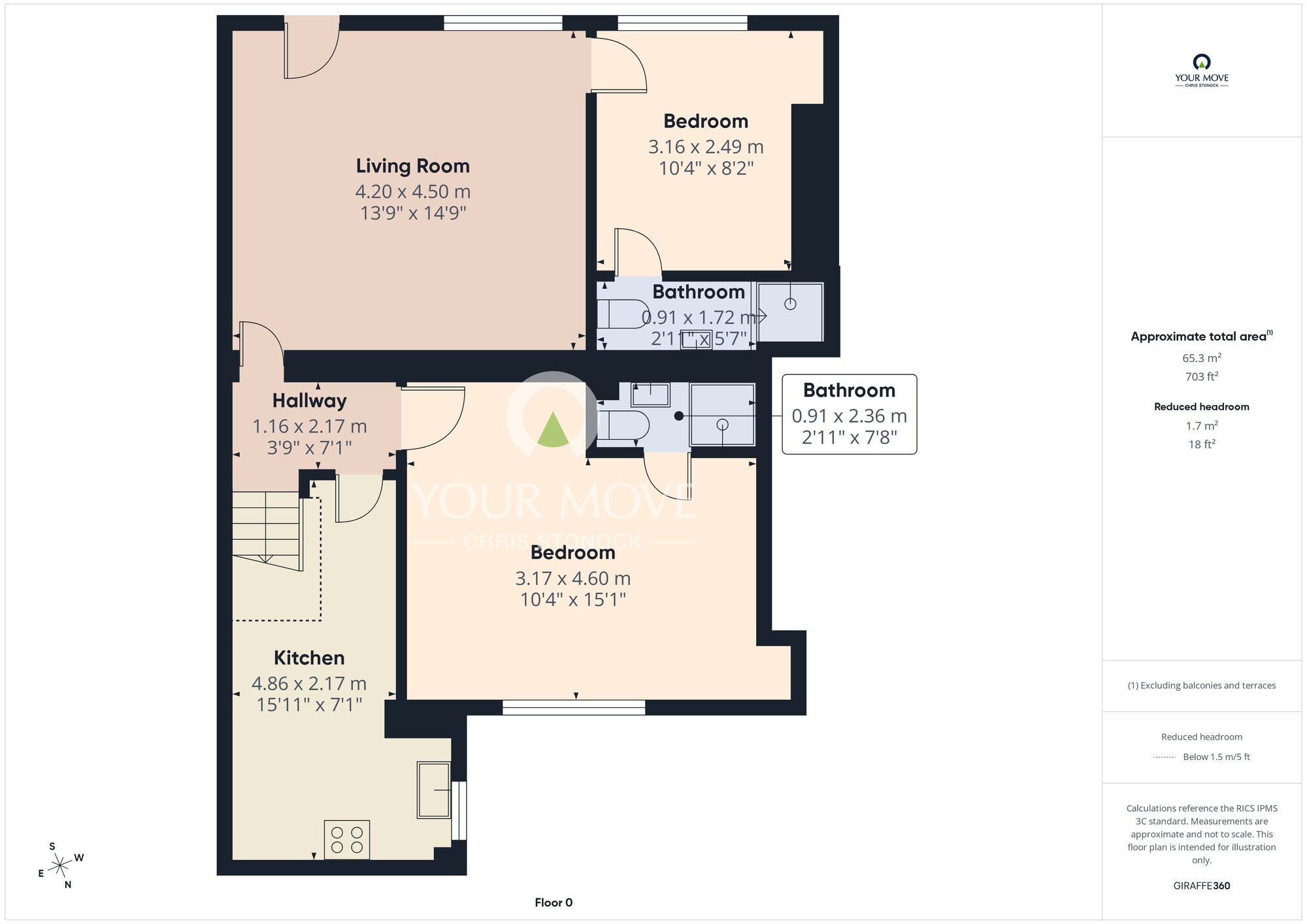 Floorplan of 7 bedroom Mid Terrace House for sale, Grange Crescent, Sunderland, Tyne and Wear, SR2