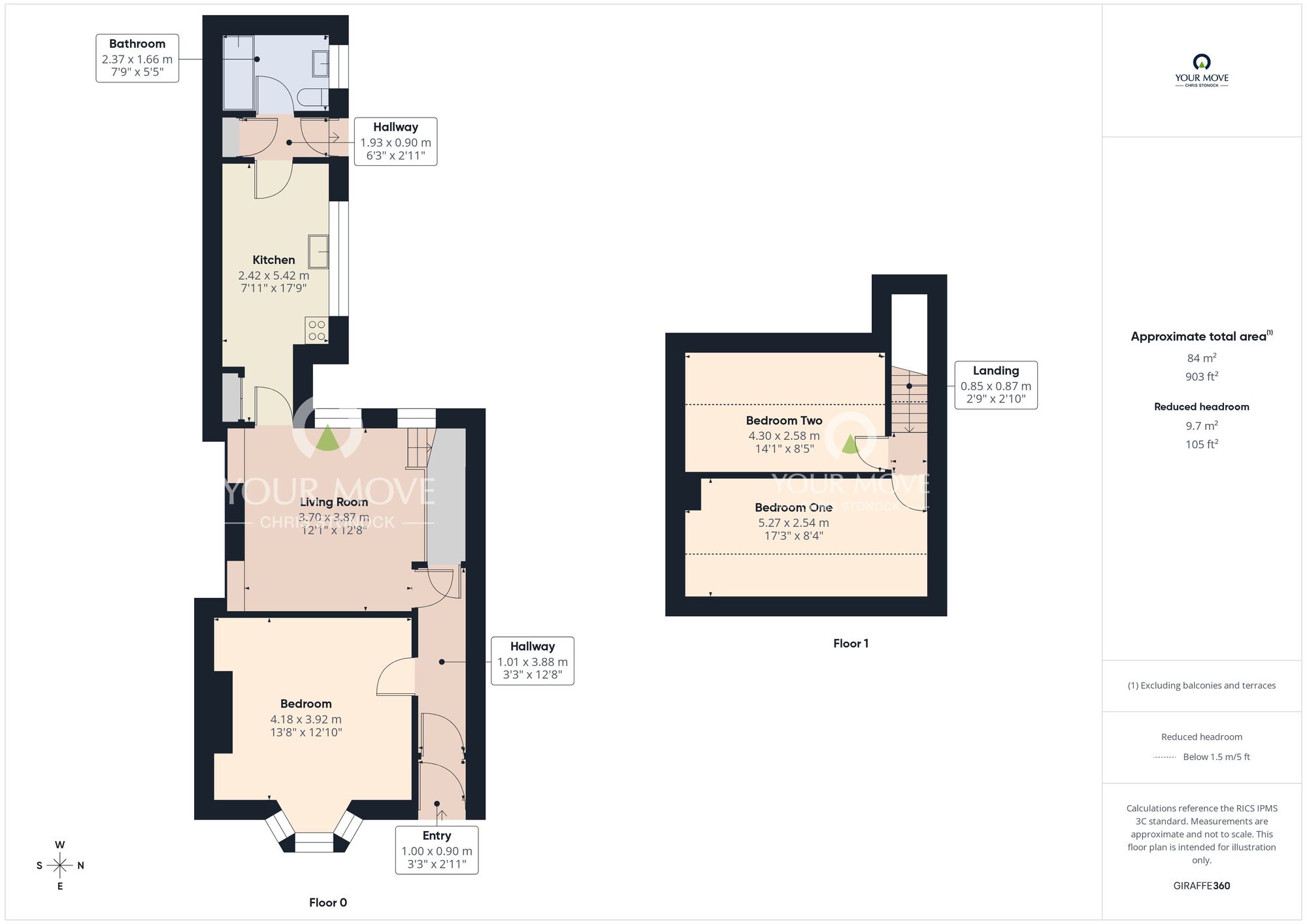 Floorplan of 3 bedroom Mid Terrace House for sale, Edwin Street, Sunderland, Tyne and Wear, SR4