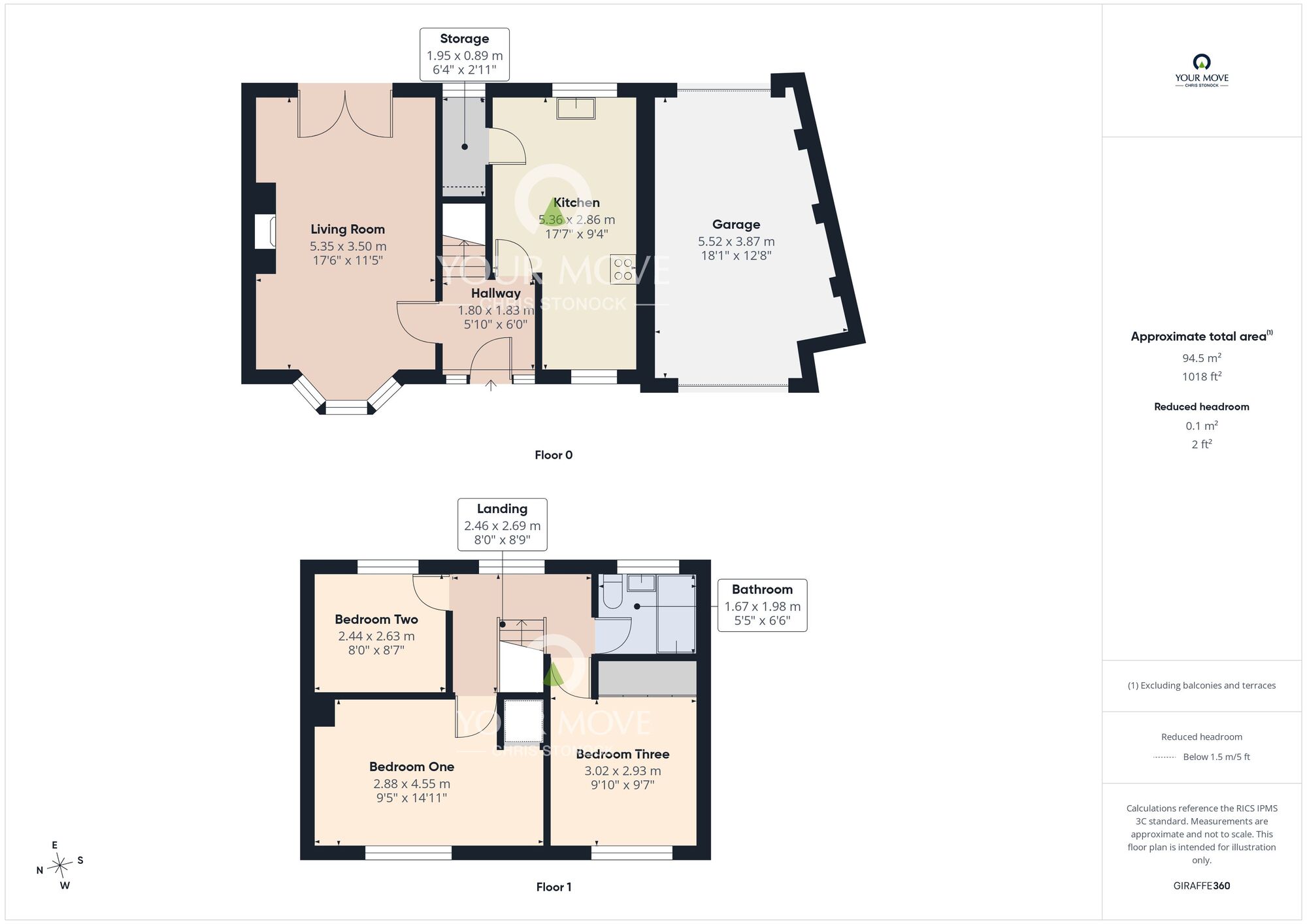 Floorplan of 3 bedroom Semi Detached House for sale, Baker Street, Sunderland, Tyne and Wear, SR5
