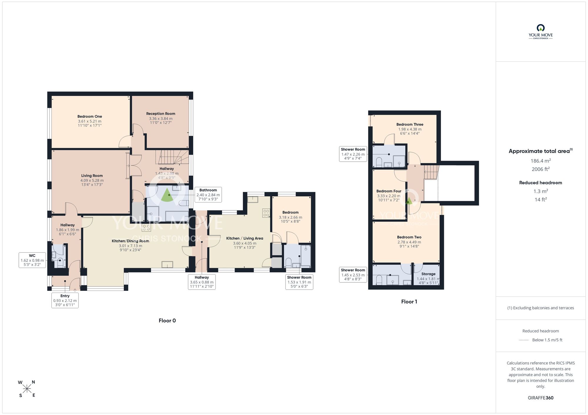 Floorplan of 5 bedroom Semi Detached House for sale, Queen Alexandra Road, Sunderland, Tyne and Wear, SR2