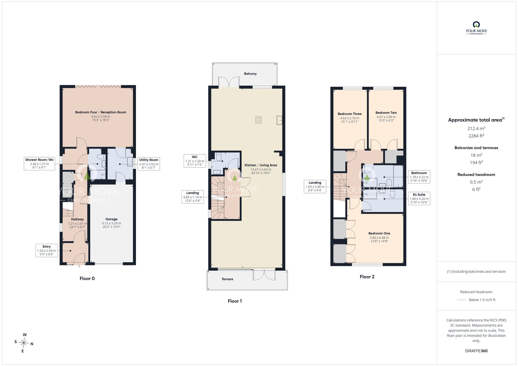 Floorplan of 4 bedroom Detached House for sale, Whitburn Bents Road, Sunderland, Tyne and Wear, SR6