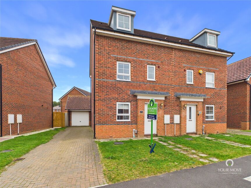 Main image of 4 bedroom Semi Detached House for sale, Adair Way, Hebburn, Tyne and Wear, NE31