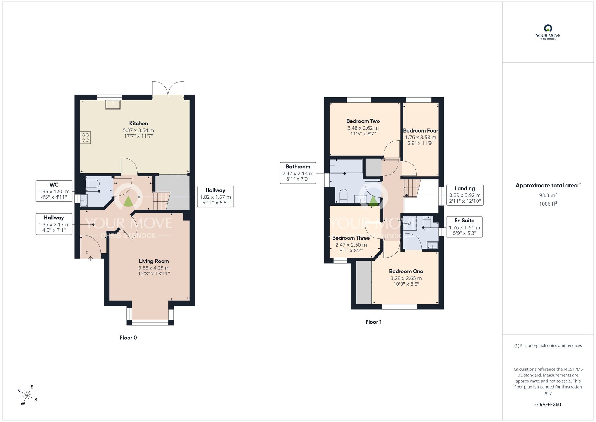 Floorplan of 4 bedroom Detached House for sale, Chaffinch Drive, Hebburn, Tyne and Wear, NE31