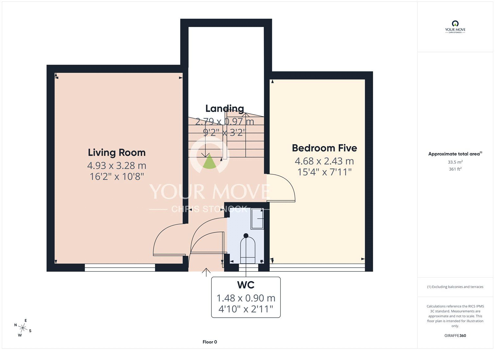 Floorplan of 5 bedroom Detached House for sale, Woodham Drive, Sunderland, Tyne and Wear, SR2