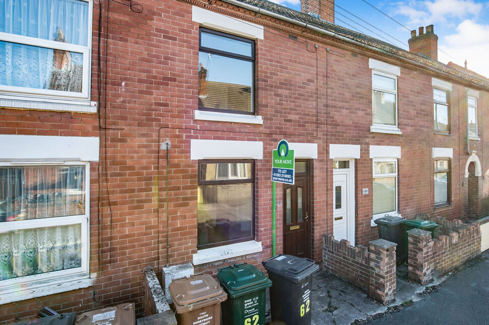 Main image of 2 bedroom Mid Terrace House to rent, Regent Street, Church Gresley, Derbyshire, DE11