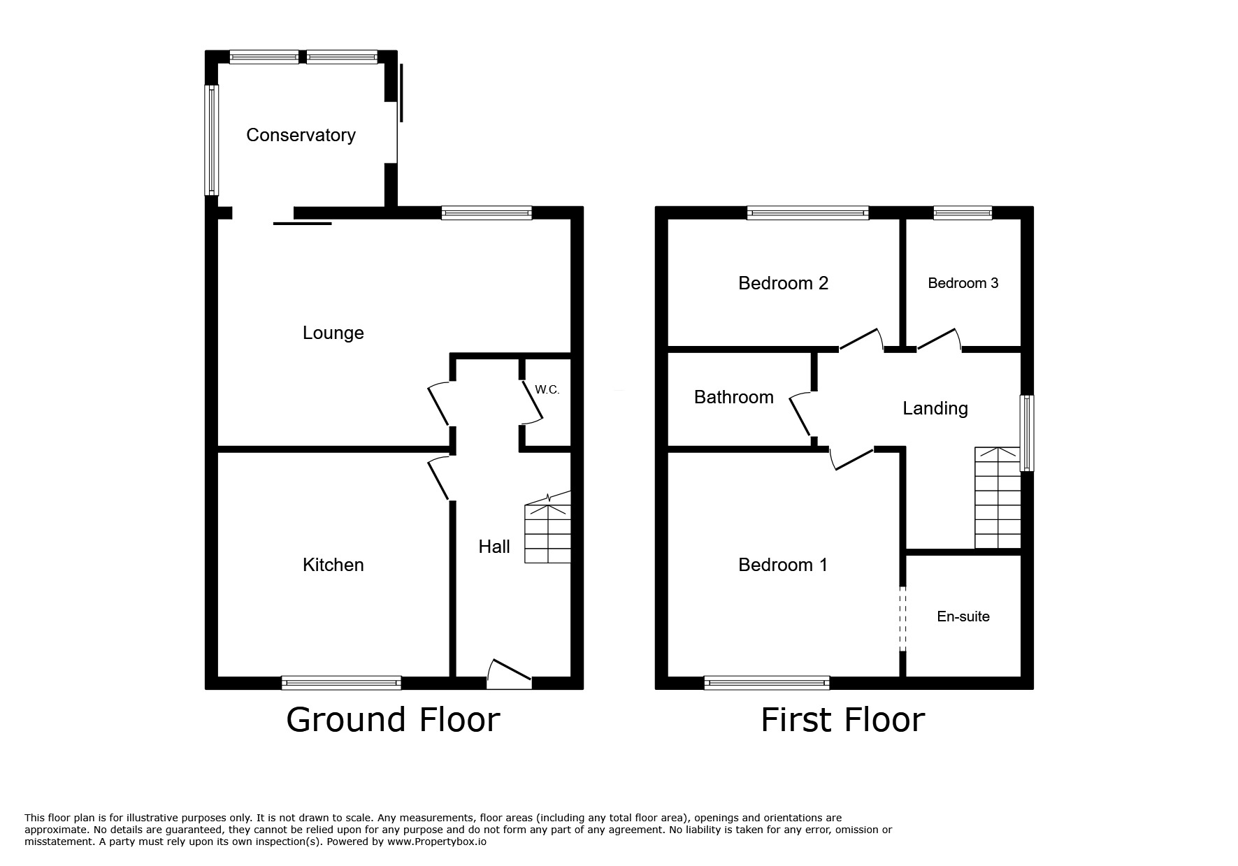 Floorplan of 3 bedroom Semi Detached House for sale, Stable Mews, Station Road, Swadlincote, DE11