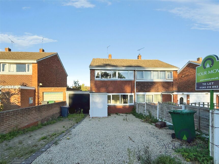 Main image of 3 bedroom Semi Detached House to rent, Westwood Park, Newhall, Derbyshire, DE11
