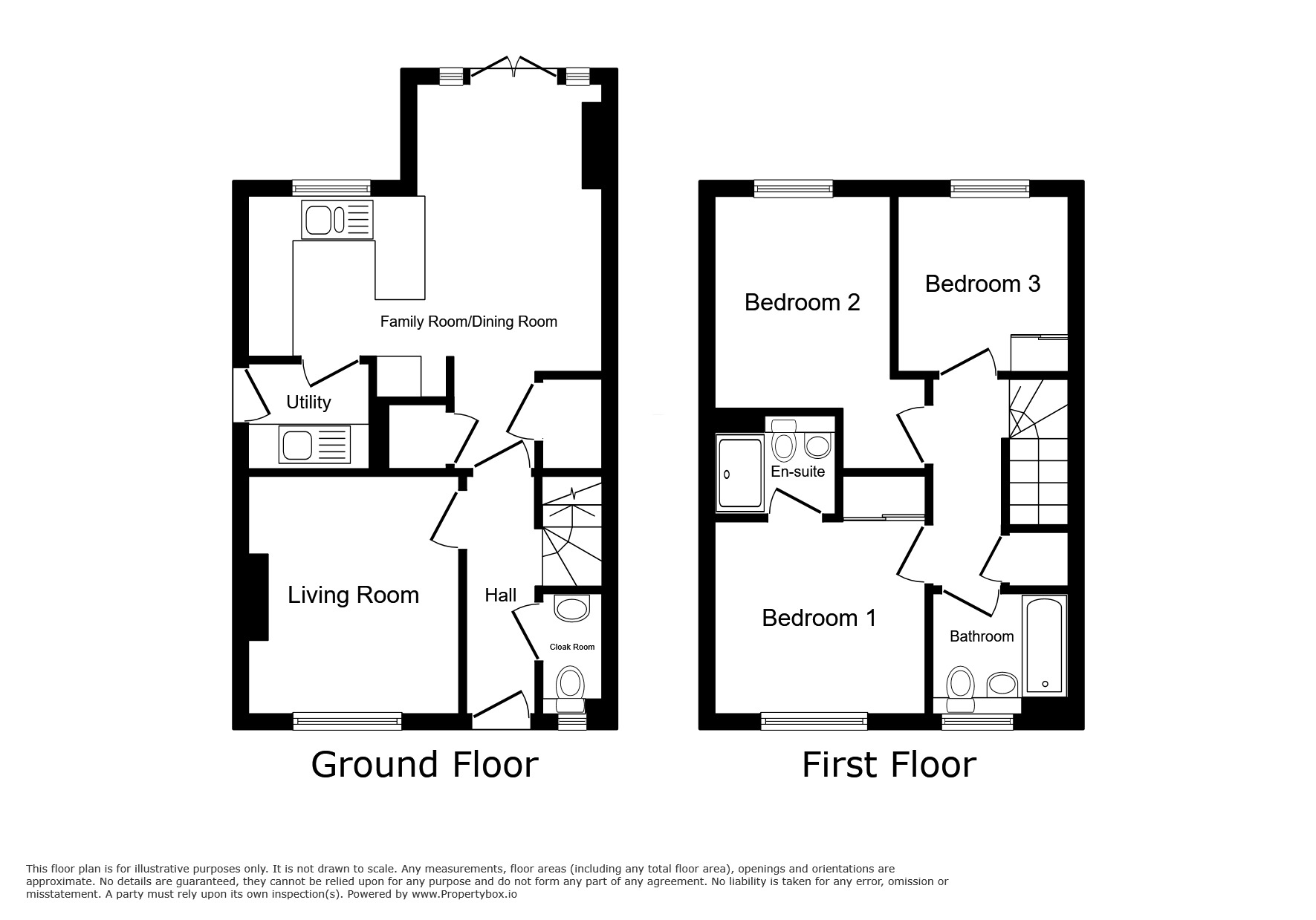 Floorplan of 3 bedroom Detached House for sale, Holden Drive, Midway, Derbyshire, DE11