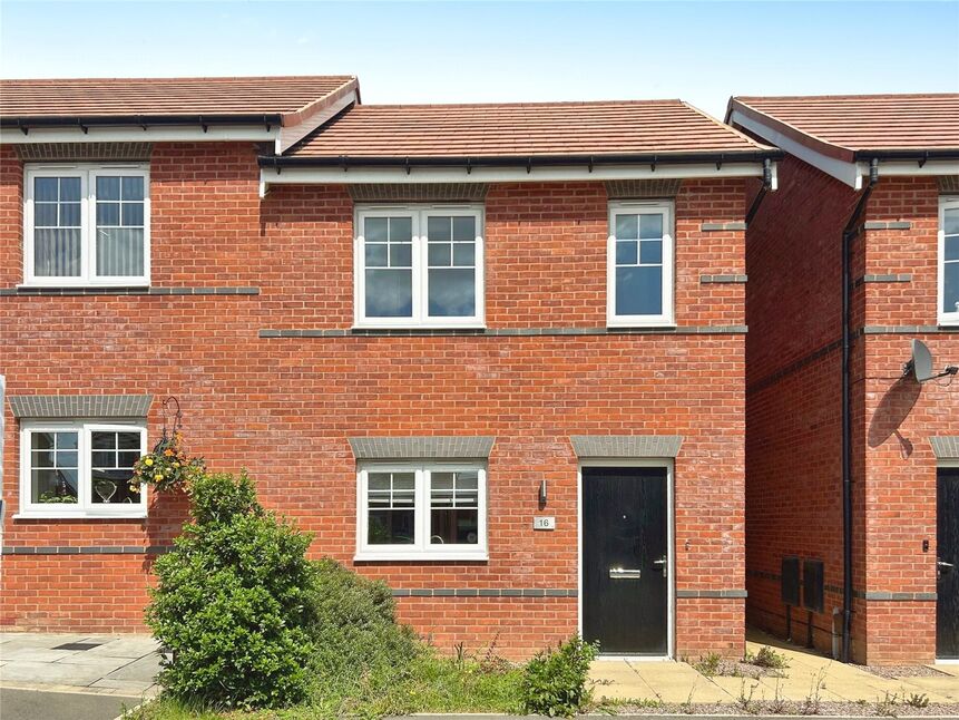 Main image of 2 bedroom Semi Detached House for sale, Coral Lane, Newhall, Derbyshire, DE11