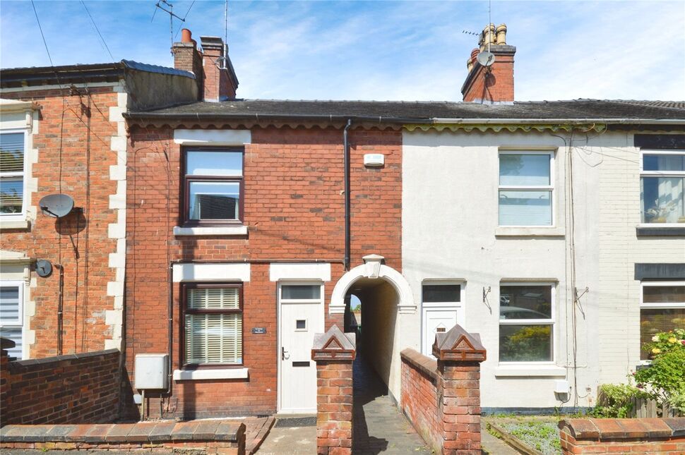 Main image of 2 bedroom Mid Terrace House for sale, Wood Street, Church Gresley, Derbyshire, DE11