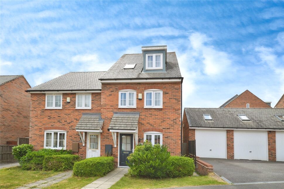 Main image of 3 bedroom Detached House for sale, Hope Way, Church Gresley, Derbyshire, DE11