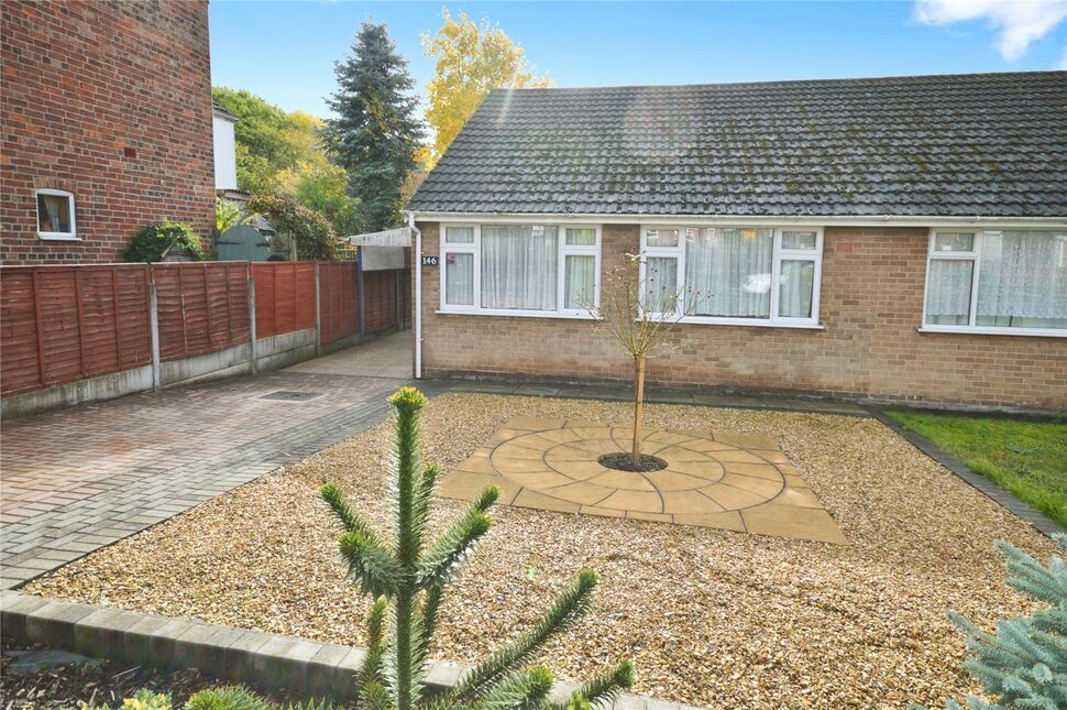 Main image of 2 bedroom Semi Detached Bungalow for sale, Station Street, Castle Gresley, Derbyshire, DE11