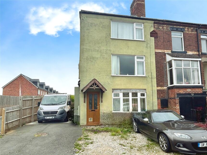 Main image of 3 bedroom End Terrace House for sale, Mount Road, Castle Gresley, Derbyshire, DE11