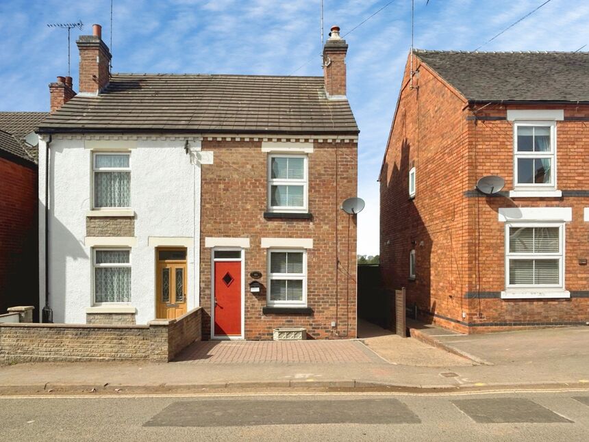 Main image of 2 bedroom Semi Detached House for sale, Linton Road, Castle Gresley, Derbyshire, DE11